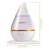 250ml Cool Mist Humidifier Ultrasonic Aroma Essential Oil Diffuser w/7 Color Changeable LED Lights for Office Home Room Vehicle Study Yoga Spa
