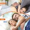 4 Pcs Magnetic Nose Clip Anti Snoring Device Sleeping Aid Comfortable and Reusable for Men and Women