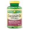 Spring Valley Extra Virgin Coconut Oil Dietary Supplement Softgel;  1,000 mg;  90 Count