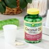 Spring Valley Extra Virgin Coconut Oil Dietary Supplement Softgel;  1,000 mg;  90 Count