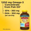 Nature Made Omega 3 Fish Oil 1,200mg One Per Day Softgels;  290 Count