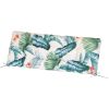 Bench Seat Cushion For Indoor Outdoor Furniture Non Slip Long Chair Cushion with Ties Strap Waterproof Swing Cushion 51.18x19.68IN For Garden Patio Ba