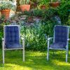 2Pcs Rocking Chair Cushion Upper And Lower Back And Seat Sets with Non-Slip Ties Polyester Fiber Filling Comfortable for Indoor Home Office Car