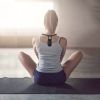 Intelligent Posture Corrector Hanging Back Posture Correction Trainer with Vibrating Reminder Charging Cable Strapless Back Brace for Kids White Colla