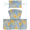 Egg Chair Cushion Hanging Basket Seat Cushion Thicken Soft Egg Swing Chair Pad Hanging Egg Chair Cushion with Headrest