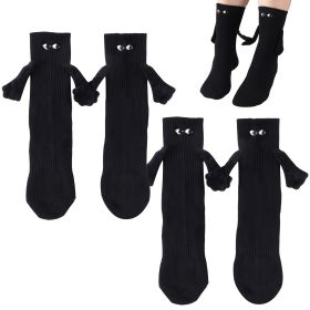 Socks 2 Pair (Option: Black-2Pair)