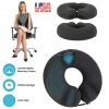 Donut Pillow Seat Cushion Memory Foam Donut Chair Cushions Ergonomic Seat Cushion Pad for Coccyx Prostate Sciatica Pelvic Floor Pressure Sores Office