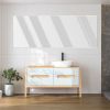Full Length Mirror 63x18.9in Aluminum Alloy Wall Mirror Free Standing Floor Mirror Hanging Leaning Against Wall for Dressing Bedroom Living Room